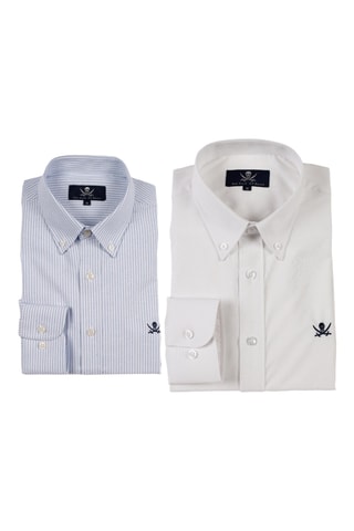 2 chemises regular - Multicolore