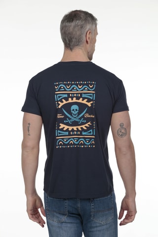 2 t-shirts regular - Bleu marine