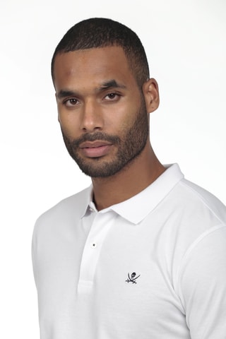 Polo regular - Blanc