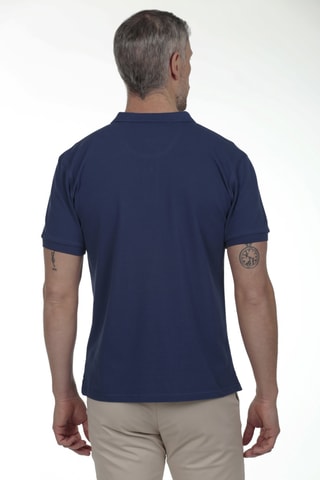 Polo regular - Bleu foncé