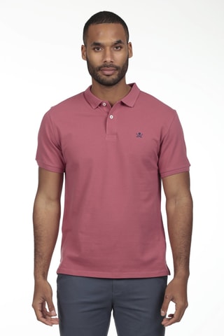 Polo regular - Rose foncé