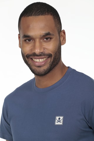 T-shirt regular - Bleu foncé