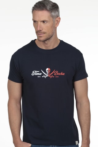 T-shirt regular - Bleu marine