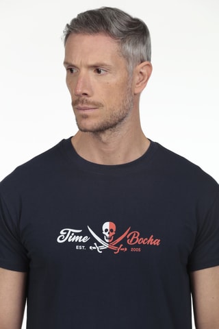 T-shirt regular - Bleu marine