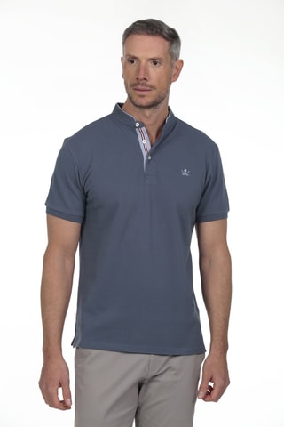 Polo regular - Bleu