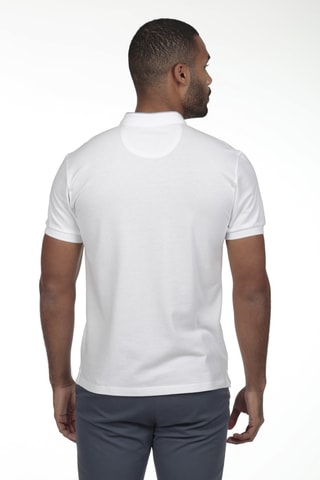 Polo regular - Blanc