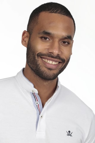 Polo regular - Blanc