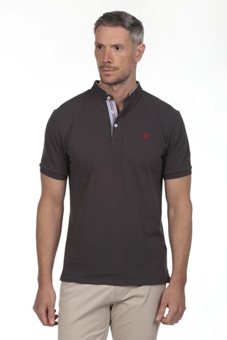 Polo regular - Gris