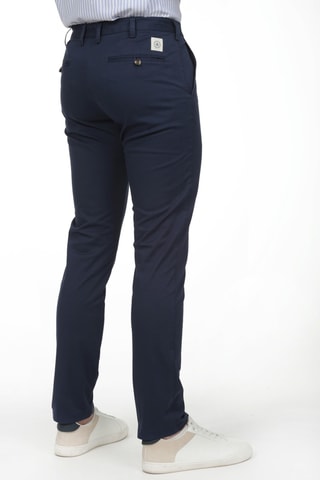 2 pantalons chinos - Bleu marine