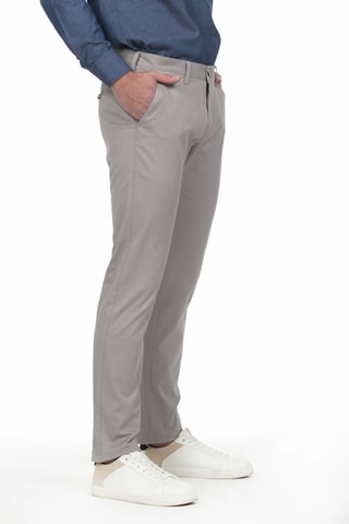 2 pantalons chinos - Bleu et gris