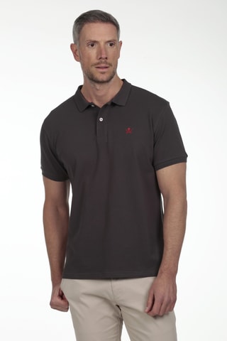 Polo regular - Gris