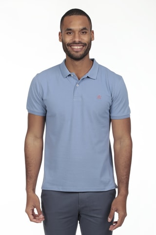 Polo regular - Bleu clair