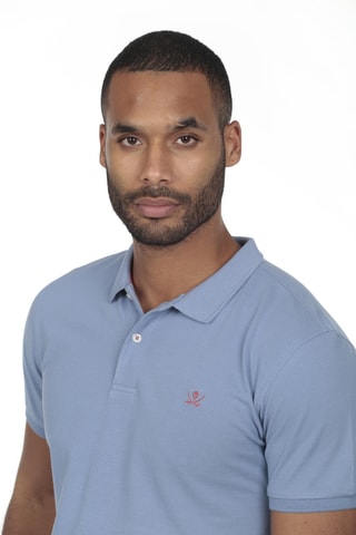 Polo regular - Bleu clair