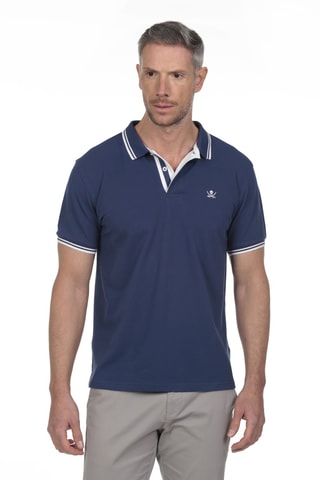 Polo regular - Bleu
