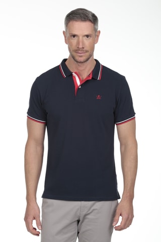 Polo regular - Bleu marine
