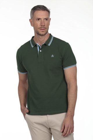 Polo regular - Vert