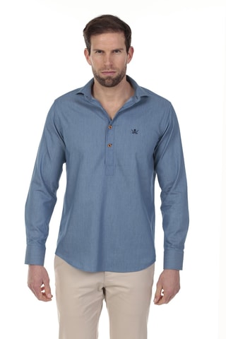 Chemise regular - Bleu