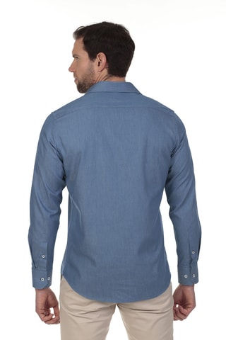Chemise regular - Bleu
