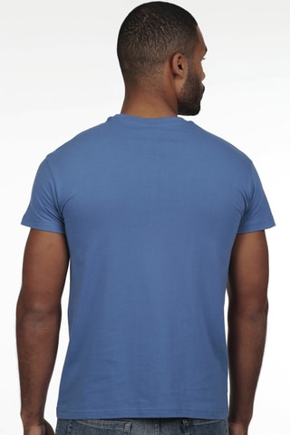 2 t-shirts regular - Bleu et vert