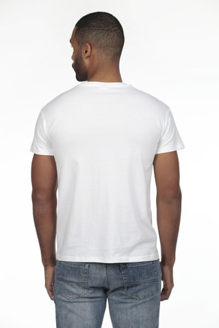 2 t-shirts regular - Blanc et vert