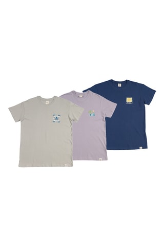 2 t-shirts regular - Gris