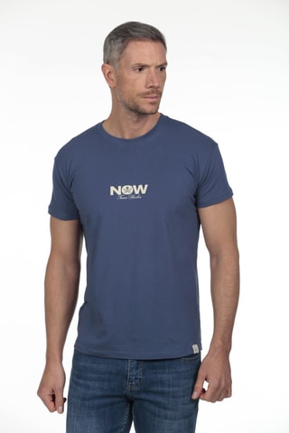 T-shirt regular - Bleu foncé
