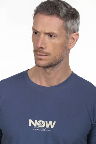 T-shirt regular - Bleu foncé