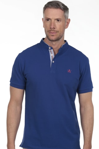 Polo regular - Bleu