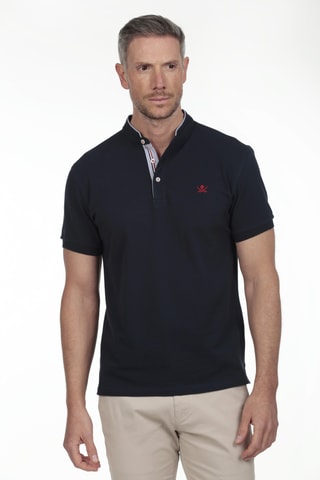 Polo regular - Bleu marine