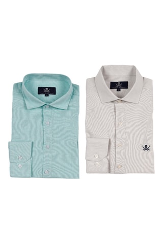 2 chemises regular - Multicolore