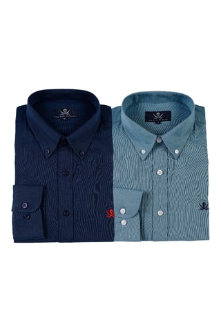 2 chemises regular - Multicolore