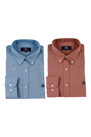 2 chemises regular - Multicolore