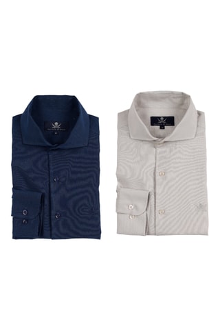 2 chemises regular - Multicolore