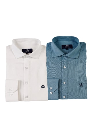 2 chemises regular - Multicolore