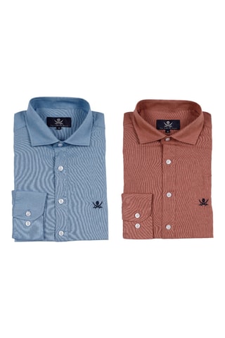 2 chemises regular - Multicolore