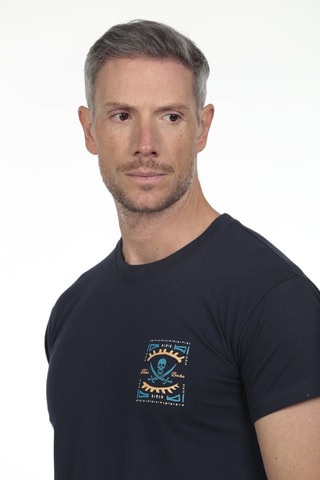 T-shirt regular - Bleu marine