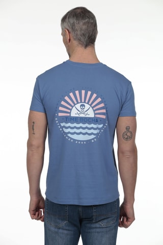 T-shirt regular - Bleu