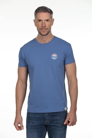 T-shirt regular - Bleu