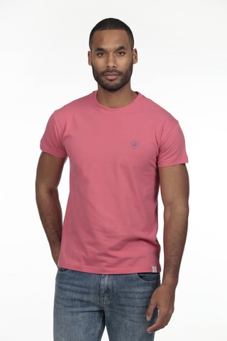 2 t-shirts regular - Bleu, corail et vert clair