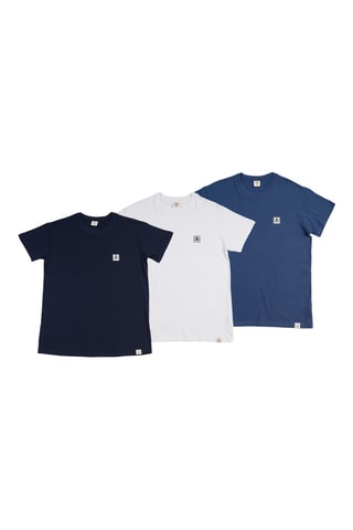 2 t-shirts regular - Bleu marine