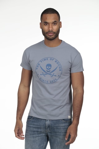 T-shirt regular - Bleu