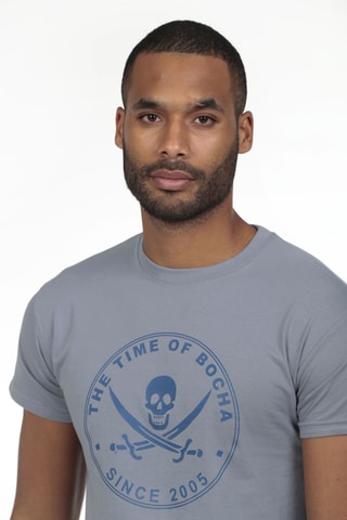 T-shirt regular - Bleu