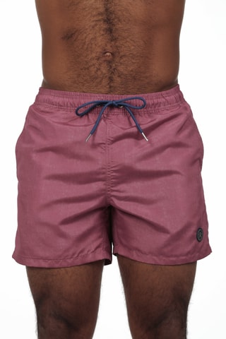Short de bain regular - Rouge
