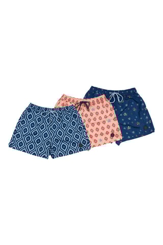 2 shorts de bain regular - Bleu