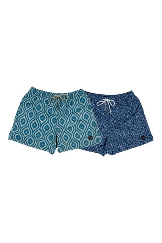 2 shorts de bain regular - Vert
