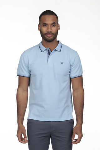 Polo regular - Bleu clair