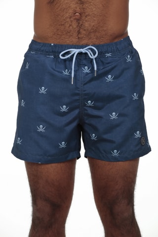 Short de bain regular - Bleu