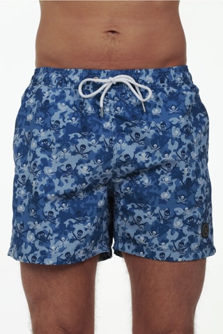 Short de bain regular - Bleu