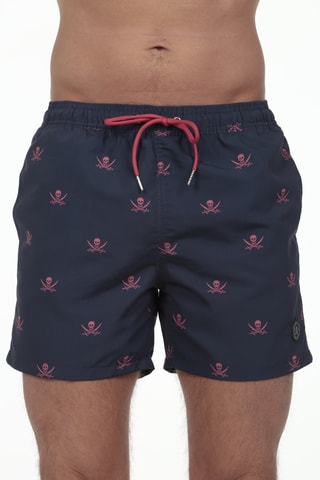 Short de bain regular - Bleu marine