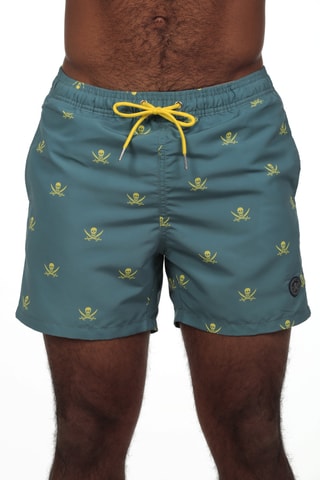 Short de bain regular - Vert